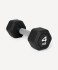 Гантель гексагональная Starfit DB-301PRO 4 кг, обрезиненная, черный (2115108)