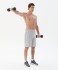 Гантель гексагональная Starfit DB-301PRO 4 кг, обрезиненная, черный (2115108)