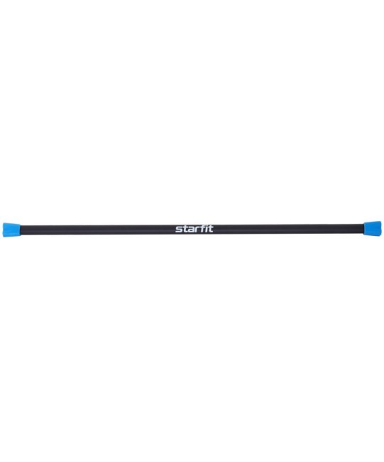 Бодибар Starfit BB-301, 5 кг, неопреновый, черный/синий (1484617)