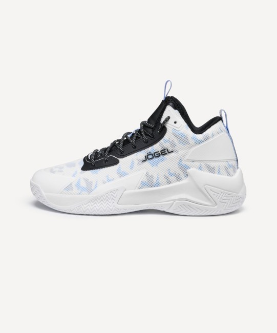Кроссовки баскетбольные JÖGEL Playmaker, белый/голубой/черный (2131626) Кроссовки баскетбольные JÖGEL Playmaker, белый/голубой/черный (2131626)
