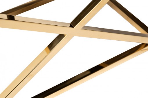 Тумба с матовой зерк.отделкой каркас металл.  60*40*60см (TT-00005661)