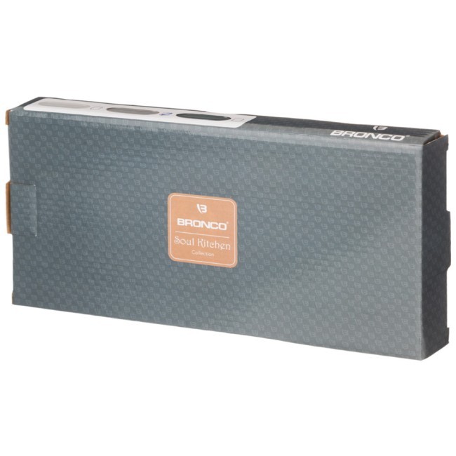 Тарелка овальная bronco "soul kitchen" 30*14,5*2,5 см серая Bronco (189-415) Тарелка овальная bronco "soul kitchen" 30*14,5*2,5 см серая Bronco (189-415)