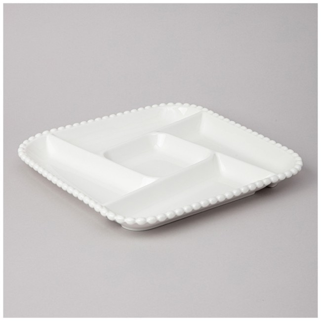 Менажница lefard "pearl" 5 секций квадратная 26,5*3 см Lefard (761-095) Менажница lefard "pearl" 5 секций квадратная 26,5*3 см Lefard (761-095)