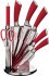 Набор ножей agness нжс на пластиковой вращающейся подставке 8 пр. Agness (911-501)
