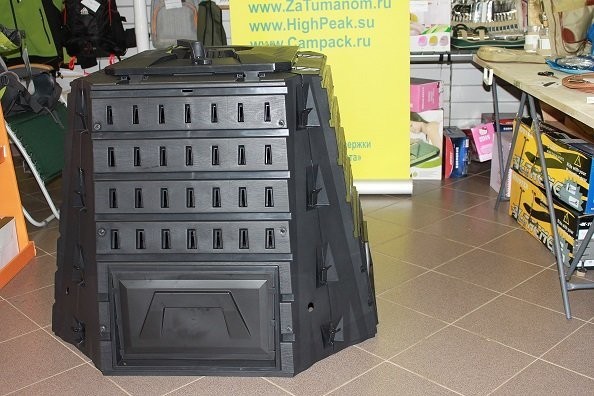 Компостер садовый 500л Biocompo IKBI500C черный (52861)