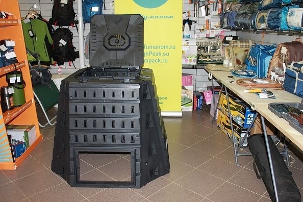 Компостер садовый 500л Biocompo IKBI500C черный (52861)