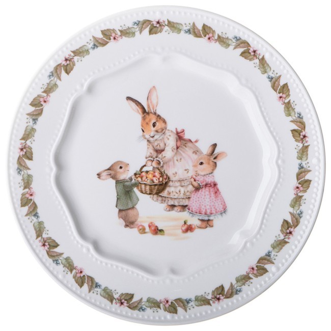 Тарелка закусочная lefard "rabbits family" 20,5 см Lefard (425-286) Тарелка закусочная lefard "rabbits family" 20,5 см Lefard (425-286)