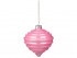 Декоративное изделие шар стеклянный диаметр=8 см. высота=9 см. цвет: розовый Dalian Hantai (D-862-086) 