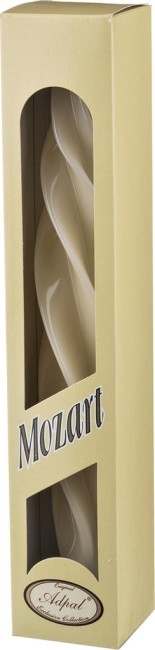 Свеча "моцарт" лакированная шампанское высота=32 см Adpal (348-097) Свеча "моцарт" лакированная шампанское высота=32 см Adpal (348-097)