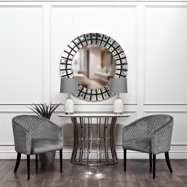 Консоль светло-серая 120*40*80см (TT-00001015) Консоль светло-серая 120*40*80см (TT-00001015)