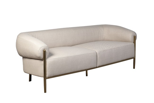 Диван трехместный серый 204*88*76см (TT-00013475) Диван трехместный серый 204*88*76см (TT-00013475)