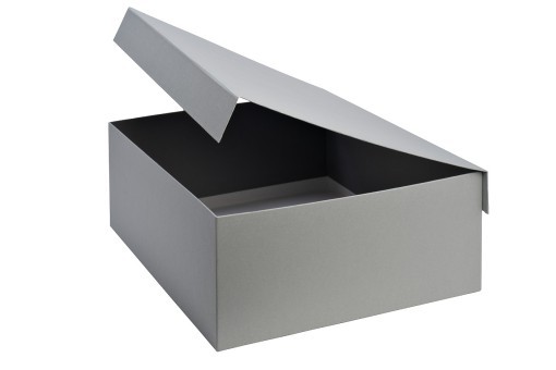 Коробка Май Варм Бокс (My Warm Box) 41*35,4*15,3 см, серая (TT-00008506)