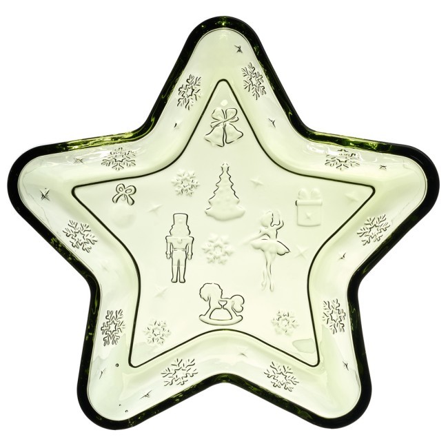 Блюдо сервировочное "щелкунчик" green в форме звезды, 21*21*2,5 см Lefard (355-415) Блюдо сервировочное "щелкунчик" green в форме звезды, 21*21*2,5 см Lefard (355-415)