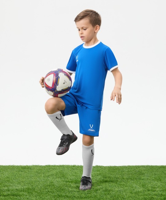 Шорты игровые JOGEL CAMP Classic Shorts, синий/белый, детский (702453) Шорты игровые JOGEL CAMP Classic Shorts, синий/белый, детский (702453)