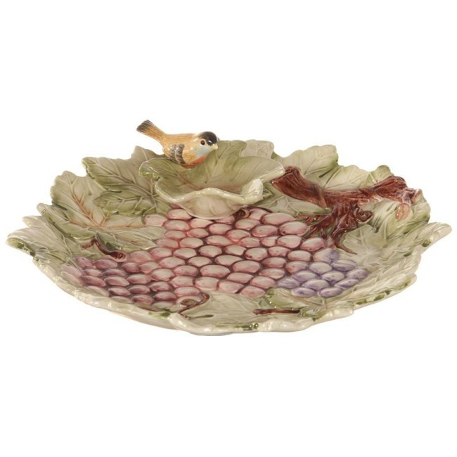 Блюдо lefard "птица и виноград" 30 см Lefard (59-419)