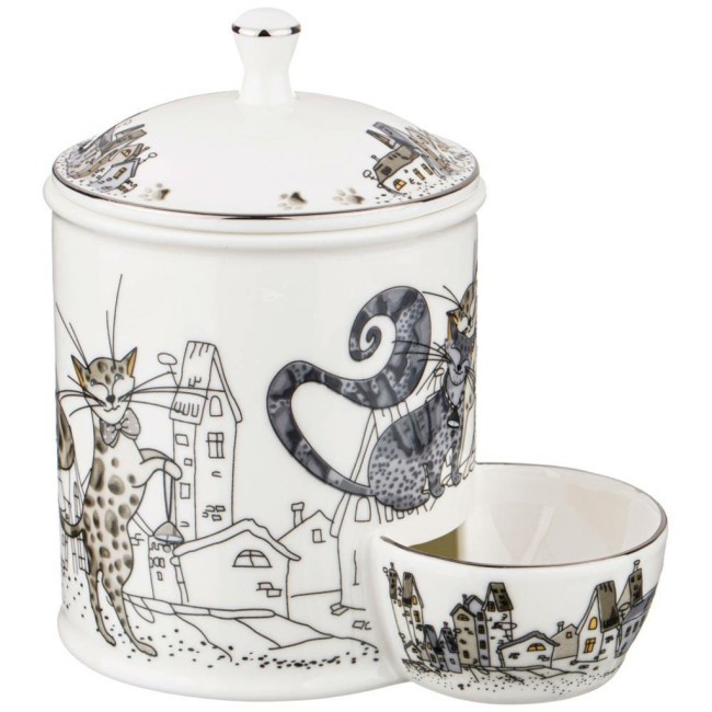 Банка для соли lefard "котики" Lefard (264-122)