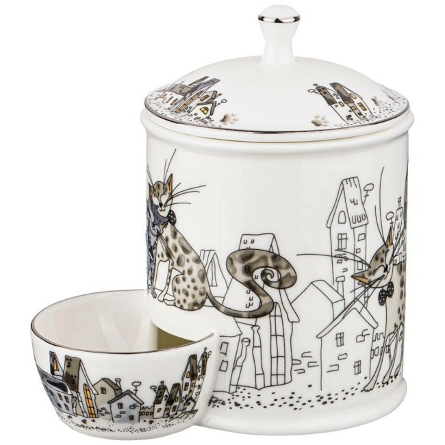 Банка для соли lefard "котики" Lefard (264-122)