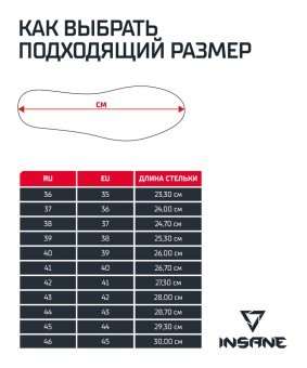 Обувь для бокса INSANE FURY, синий (2115490) Обувь для бокса INSANE FURY, синий (2115490)