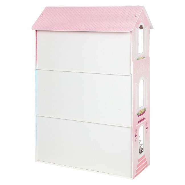 Деревянный кукольный домик "Вдохновение", с мебелью 16 предметов в наборе, для кукол 30 см (PD315)