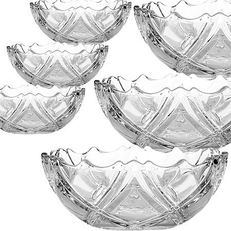 Набор салатников SUNDERLAND 6шт 250мл 12см (7282)