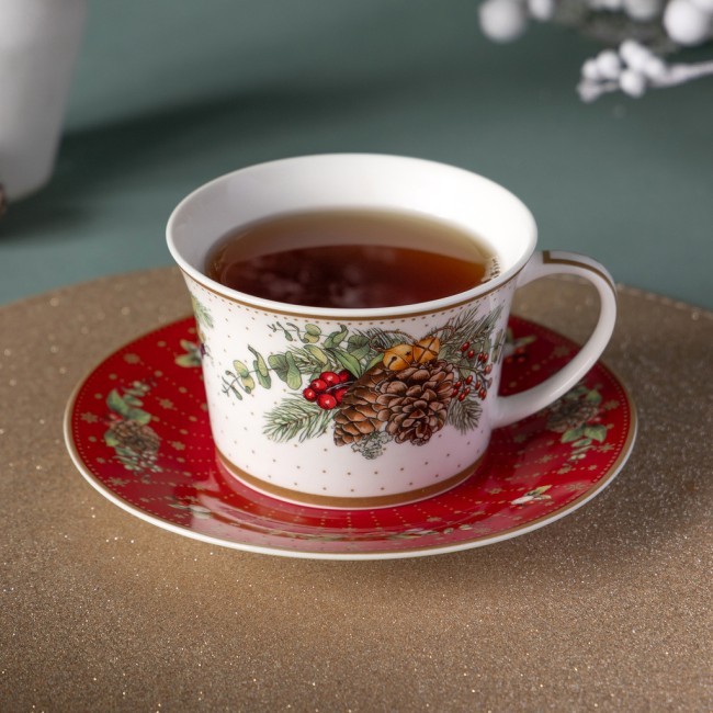 Чайная пара lefard "celebration" 250 мл Lefard (760-770-1) Чайная пара lefard "celebration" 250 мл Lefard (760-770-1)