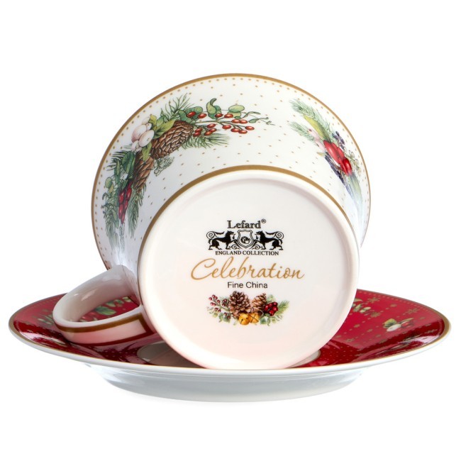 Чайная пара lefard "celebration" 250 мл Lefard (760-770-1) Чайная пара lefard "celebration" 250 мл Lefard (760-770-1)