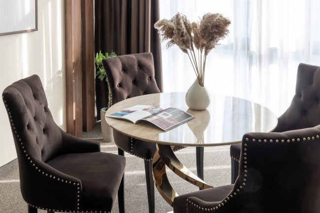 Стул 236 велюр серый Riv96 63*56*98см (TT-00004576)