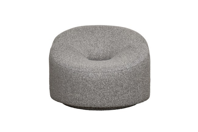 Кресло поворотное LUNA рогожка черно-серый Santo1606-CHSER 98*90*69см (TT-00016636)