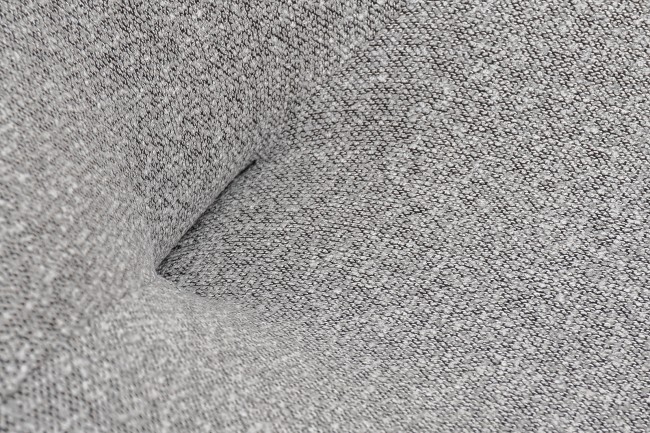 Кресло поворотное LUNA рогожка черно-серый Santo1606-CHSER 98*90*69см (TT-00016636)