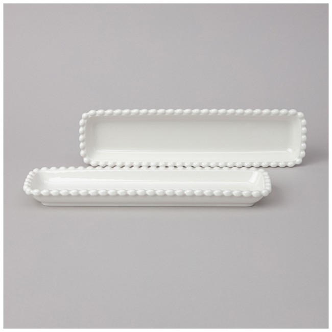 Набор блюд lefard "pearl" прямоуг. 2 шт. 29*7,5*3 см Lefard (761-098) Набор блюд lefard "pearl" прямоуг. 2 шт. 29*7,5*3 см Lefard (761-098)