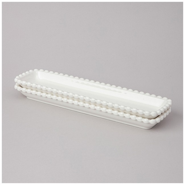 Набор блюд lefard "pearl" прямоуг. 2 шт. 29*7,5*3 см Lefard (761-098) Набор блюд lefard "pearl" прямоуг. 2 шт. 29*7,5*3 см Lefard (761-098)