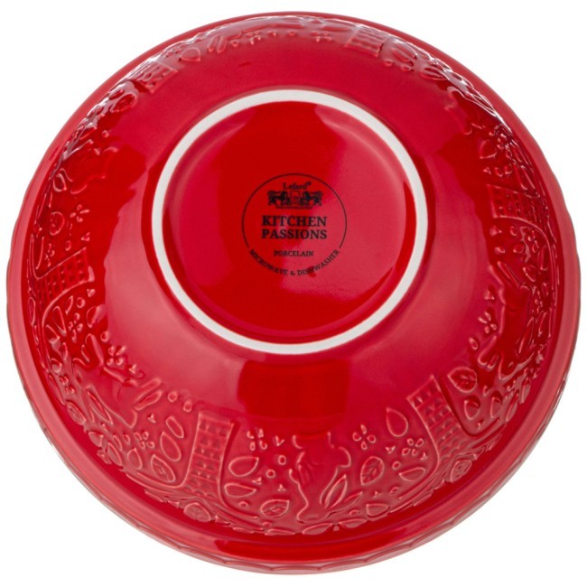 Салатник для смешивания и сервировки lefard "kitchen passion" 20,50 см красная Lefard (424-071)