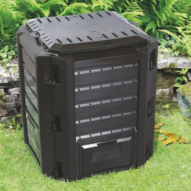 Компостер садовый 380л Compogreen IKST380C черный (52862) Компостер садовый 380л Compogreen IKST380C черный (52862)