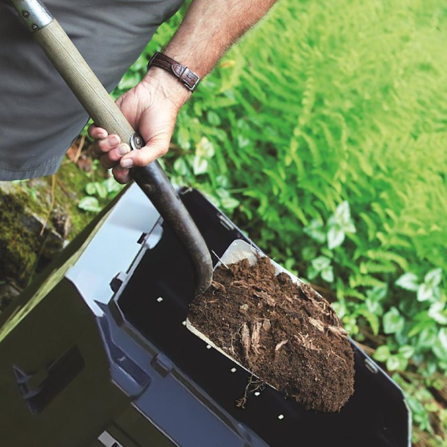 Компостер садовый 380л Compogreen IKST380C черный (52862) Компостер садовый 380л Compogreen IKST380C черный (52862)