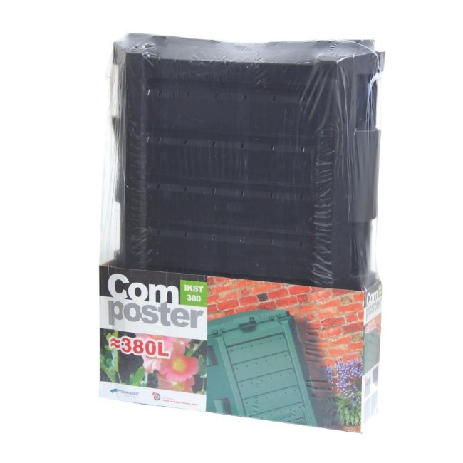 Компостер садовый 380л Compogreen IKST380C черный (52862) Компостер садовый 380л Compogreen IKST380C черный (52862)