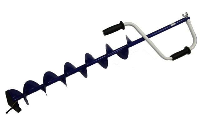 Ледобур Тонар ЛР-130С (диаметр 130 мм) спортивный, левый, прямые ножи (55114)