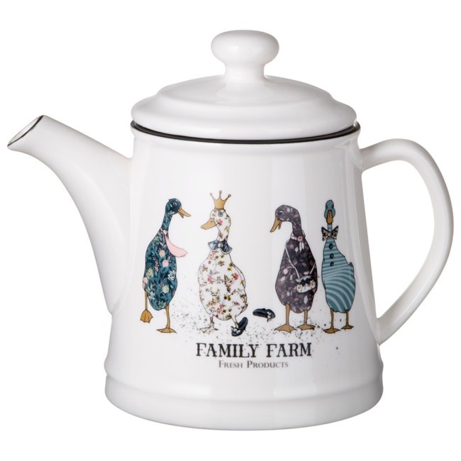 Чайник lefard "family farm" 1200 мл 21 см LEFARD (263-1401)
