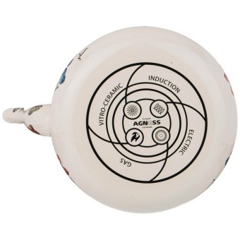 Чайник agness  эмалированный серия "фрукты" 2,5 л Agness (934-426)