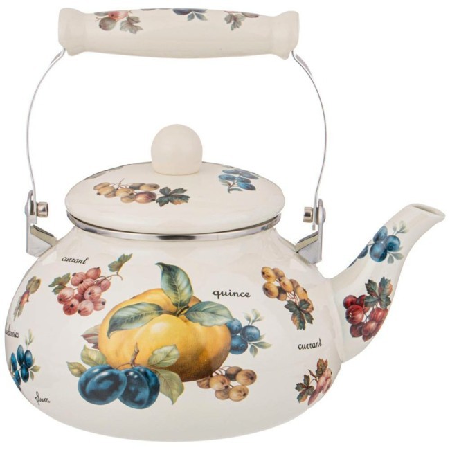 Чайник agness  эмалированный серия "фрукты" 2,5 л Agness (934-426)