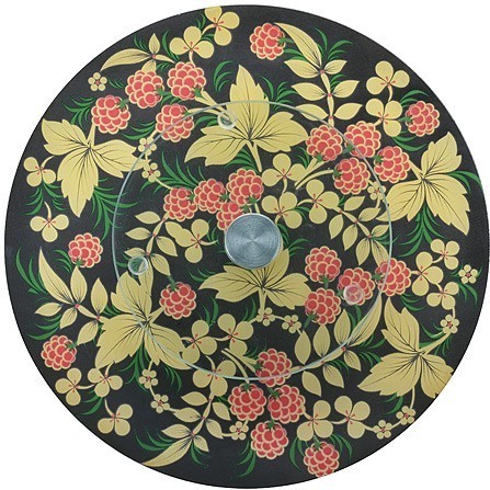 Тортовница 2пр 30,5см вращающ стекло LR (27628)