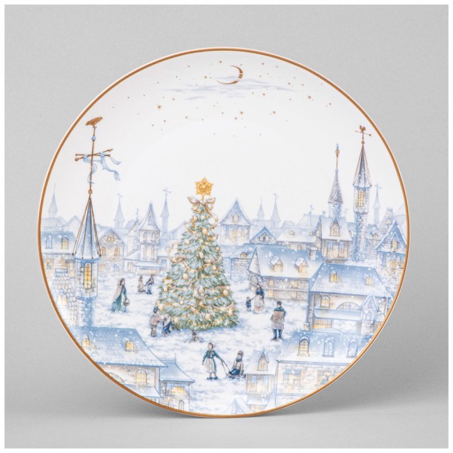 Тарелка закусочная lefard "снежная королева" 20,5 см Lefard (590-635)