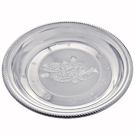 Поднос 40 см круглый нерж МВ (22719)