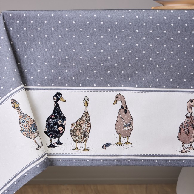 Скатерть "family farm" 110х140см , 100% хлопок, графит , твил, пропитка Lefard (850-747-20) Скатерть "family farm" 110х140см , 100% хлопок, графит , твил, пропитка Lefard (850-747-20)