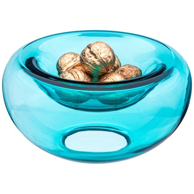 Ваза "d'arte" blue 26*26*13 cm Bronco (694-072)