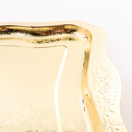 Поднос золотой 48 см нерж/ст Mayer&Boch (40722)