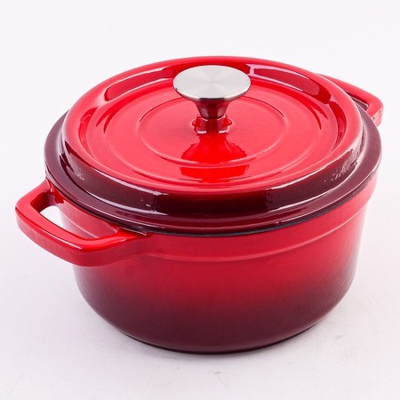 Кастрюля чугун 2,3 л эмаль/покрытие красная Mayer&Boch (40624) Кастрюля чугун 2,3 л эмаль/покрытие красная Mayer&Boch (40624)