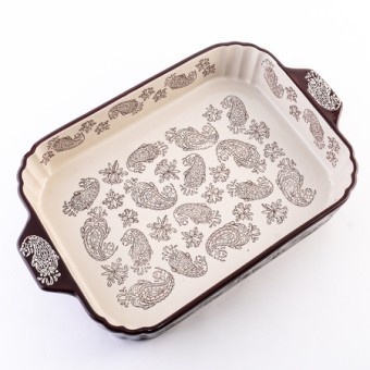 Форма для запекания 2,8 л керамика LR (60348) Форма для запекания 2,8 л керамика LR (60348)