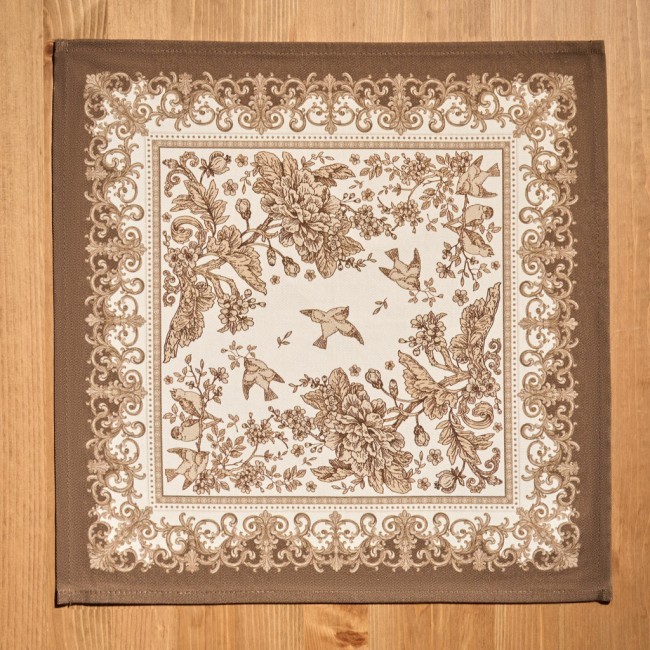 Набор салфеток из 2-х шт "rich garden",40х40см, 100% хлопок ,бежевый ,твил, Lefard (850-754-8) Набор салфеток из 2-х шт "rich garden",40х40см, 100% хлопок ,бежевый ,твил, Lefard (850-754-8)