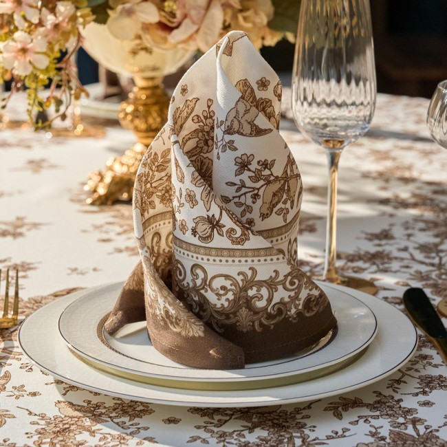 Набор салфеток из 2-х шт "rich garden",40х40см, 100% хлопок ,бежевый ,твил, Lefard (850-754-8) Набор салфеток из 2-х шт "rich garden",40х40см, 100% хлопок ,бежевый ,твил, Lefard (850-754-8)