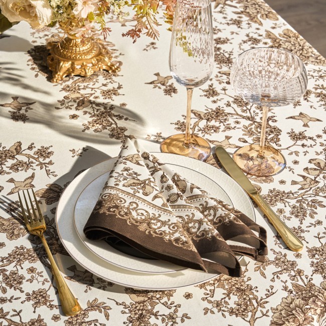 Набор салфеток из 2-х шт "rich garden",40х40см, 100% хлопок ,бежевый ,твил, Lefard (850-754-8) Набор салфеток из 2-х шт "rich garden",40х40см, 100% хлопок ,бежевый ,твил, Lefard (850-754-8)